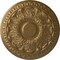 Ekena Millwork Colton Ceiling Medallion (Fits Canopies up to 4 3/4"), Hand-Painted Pale Gold, 15 3/4"OD x 1 1/2"P CM15CNPAS - alternate 1